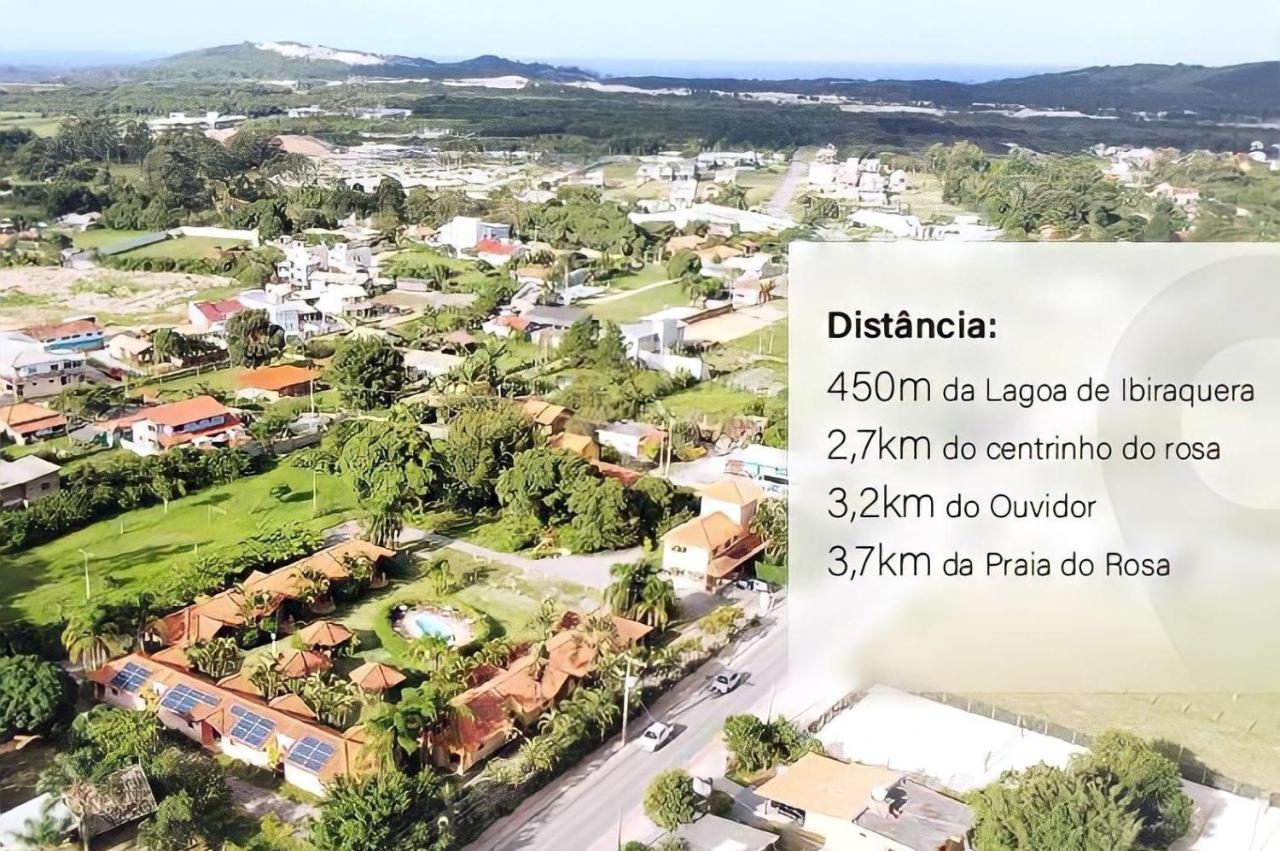 Pousada Rosa Studios Barra de Ibiraquera Dış mekan fotoğraf